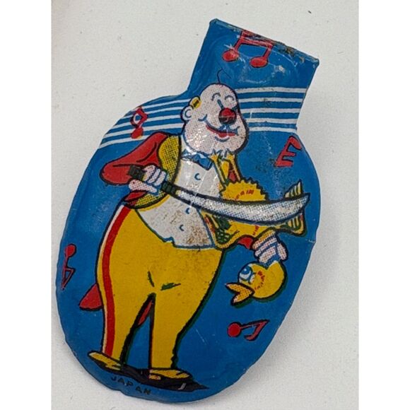 LOT of 5 Vintage Tin Clickers Toys Metal Alligator Masquerade Litho - Picture 10 of 10